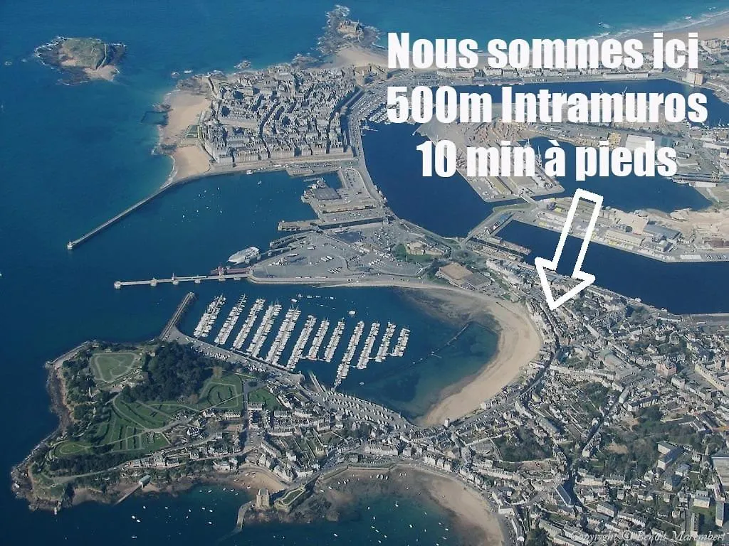 L'Atelier - Plage A 50M Et Remparts A 500M Saint-Malo 0*,
